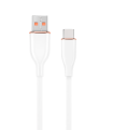 CABLE DE CARGA Y DATOS GEMBIRD USB TIPO C DE SILICONA PREMIUM 1,5 MBLANCO