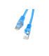 CABLE RED LANBERG LATIGUILLO CAT6 FTP 1M AZUL FLUKE PASSED