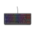 TECLADO GAMING GENESIS THOR230 TKL ES USB RETROILUMINADO MECANICO NEGRO