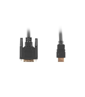 CABLE HDMI LANBERG MACHO DVI D 181 MACHO SINGLE LINK 05M NEGRO
