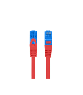 CABLE RED LANBERG LATIGUILLO CAT6A S FTP LSZH CCA 15M ROJO FLUKE PASSED