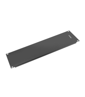 PANEL CIEGO LANBERG 3U 19 NEGRO AK 1404 B