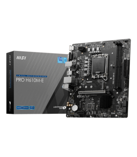 PLACA BASE MSI PRO H610M E 1700 MATX 2XDDR5