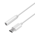 CABLE CONVERSOR AISENS USB C A AUDIO USB C M JACK 35 H BLANCO 15CM