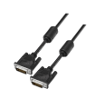 CABLE AISENS DVI DUAL LINK 24+1 CON FERRITA M/M NEGRO 1.8M