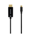 CABLE CONVERSOR AISENS USB-C A DISPLAYPORT 8K60HZ NEGRO 0.8M