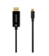CABLE CONVERSOR AISENS USB C A DISPLAYPORT 8K60HZ NEGRO 18M