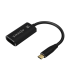 CABLE CONVERSOR AISENS ALUMINIO USB C A DISPLAYPORT 8K60HZ NEGRO 15CM