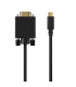 CABLE CONVERSOR AISENS USB C A VGA USB C M HDB15 M NEGRO 18M