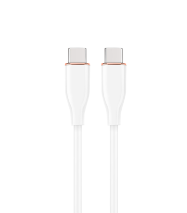 CABLE DE CARGA Y DATOS GEMBIRD PD TIPO C SILICONA ALTA CALIDAD 15M BLANCO
