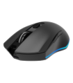 RATON GAMING GEMBIRD RGB INALAMBRICO RECARGABLE DE 6 BOTONES "FIREBOLT" NEGRO