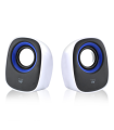 ALTAVOCES EWENT EW3513 2.0 5W RMS USB BLANCO/NEGRO