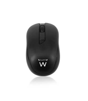 RATON EWENT OPTICO 1000 DPI NEGRO RF INALAMBRICO PILAS