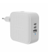 HYPER 70W USB C GAN TRAVEL CHARGER 3C1A WHITE