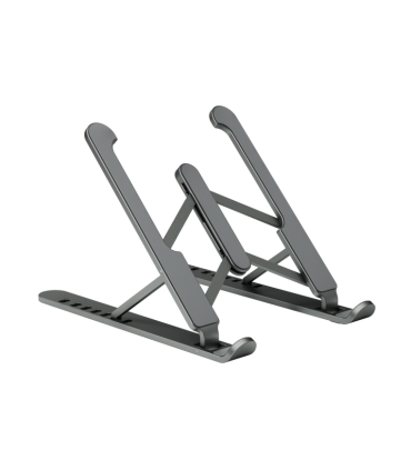 SOPORTE SOBREMESA AISENS AJUSTABLE PARA PORTATIL TABLET GRIS OSCURO