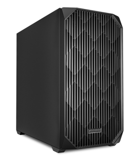 CAJA GAMING mATX SHARKOON MK3 3XVENT 120MM 3XUSB SN FUENTE NEGRO