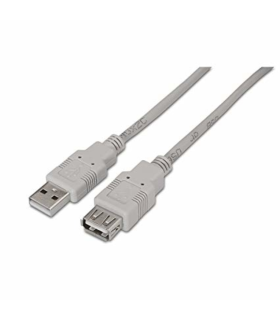 CABLE AISENS USB 20 TIPO A M A H BEIGE 18M