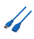 CABLE AISENS USB 30 TIPO A M A H AZUL 20M
