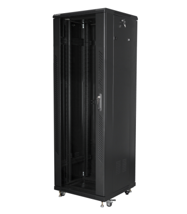 ARMARIO LANBERG RACK 19 37U 600X600 FLAT PACK BLACK NEGRO