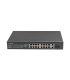 SWITCH LANBERG 18 PTOS 100MB 16xPOE 2x GBIT ETHER 150W RACK 10 19