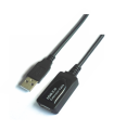 CABLE AISENS USB 2.0 PROLONGADOR AMPLIFICADOR A/M-A/H 5.0M NEGRO