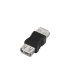 ADAPTADOR AISENS USB 20 TIPO A H A H NEGRO
