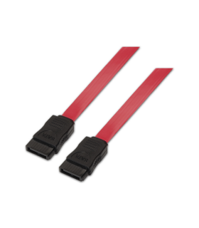 CABLE AISENS SATA III DATOS 6G DATOS ROJO 05M