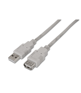 CABLE AISENS USB 20 TIPO A M A H BEIGE 10M