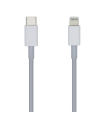 CABLE AISENS USB 2.0 LIGHTNING/M-USB-C/M PD BLANCO 2.0M