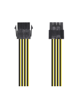 CABLE ALIMENTACION AISENS 8PIN H 44PIN M 30CM