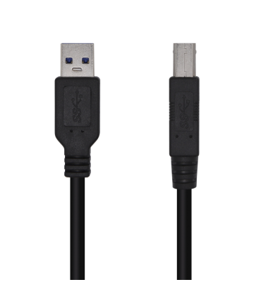 CABLE AISENS USB 30 IMPRESORA TIPO A M B M NEGRO 20M