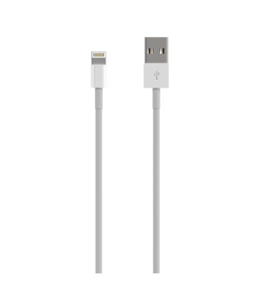 CABLE AISENS USB 20 LIGHTNING M USB A M BLANCO 05M