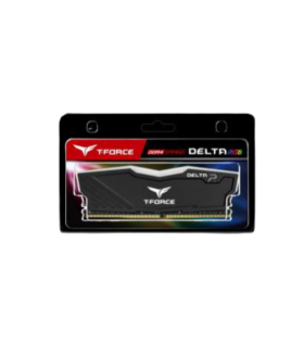 DDR4 TEAMGROUP T FORCE DELTA RGB 16GB X1 3200 NEGRO