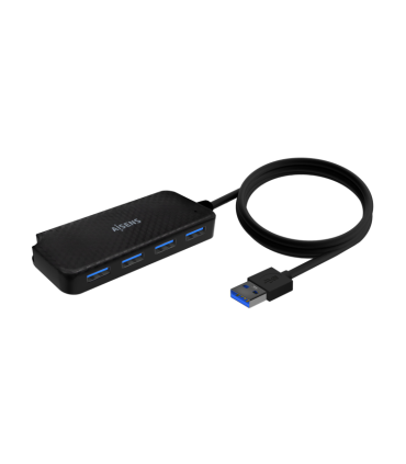 HUB AISENS USB 30 TIPO A M 4XTIPO A H NEGRO 60CM