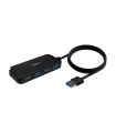 HUB AISENS USB 3.0 TIPO A/M-4XTIPO A/H NEGRO 60CM