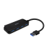 HUB AISENS USB 30 TIPO A M 4XTIPO A H NEGRO 15CM