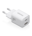 CARGADOR AISENS GAN 30W 1XUSB-C PD3.0 QC4.0 1XUSB-A QC3.0 BLANCO