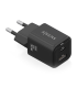 CARGADOR AISENS GAN 30W 1XUSB C PD30 QC40 1XUSB A QC30 NEGRO