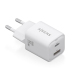 CARGADOR AISENS GAN 35W 1XUSB C PD30 QC40 1XUSB A QC30 BLANCO