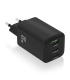 CARGADOR AISENS GAN 65W 2XUSB C PD30 QC40 1XUSB A QC30 NEGRO