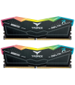 DDR5 TEAMGROUP T-FORCE DELTA RGB 16GB X2 7200 NEGRO