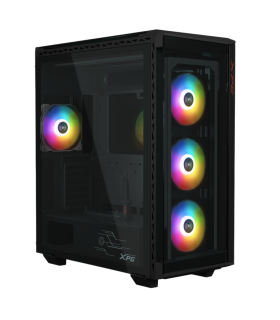 CAJA GAMING XPG BATTLECRUISER II E ATX 1XUSB C 2XUSB SIN FUENTE NEGRO