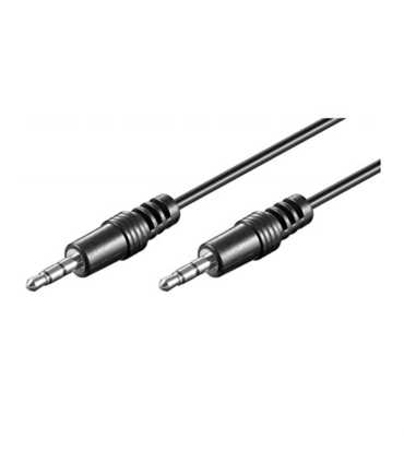 CABLE AUDIO ESTEREO EWENT JACK 35mm MACHO A 35mm MACHO 2m