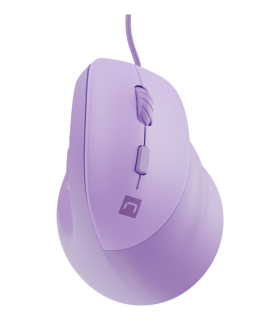 RATON NATEC CRAKE 2 PRO VERTICAL DIESTRO 12800 DPI OPTICO LAVANDA USB