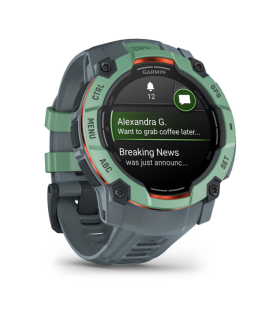 SMARTWATCH GARMIN INSTINCT 3 50MM AMOLED VERDE CORREA VERDE
