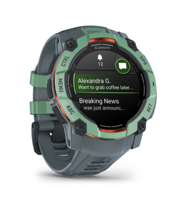 SMARTWATCH GARMIN INSTINCT 3 50MM AMOLED VERDE CORREA VERDE