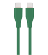 CABLE DE CARGA Y DATOS GEMBIRD PD TIPO C SILICONA ALTA CALIDAD 15M VERDE