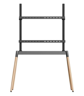 SOPORTE DE SUELO GEMBIRD PARA TV 55 86 NEGRO MADERA