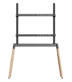 SOPORTE DE SUELO GEMBIRD PARA TV 55" - 86" NEGRO/MADERA