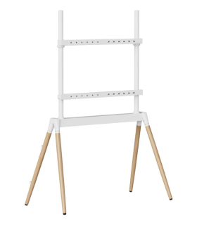 SOPORTE DE SUELO GEMBIRD PARA TV 55 86 BLANCO MADERA